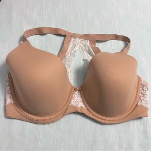 Soma Embraceable Full Coverage Lace Racerback Bra 36DDD